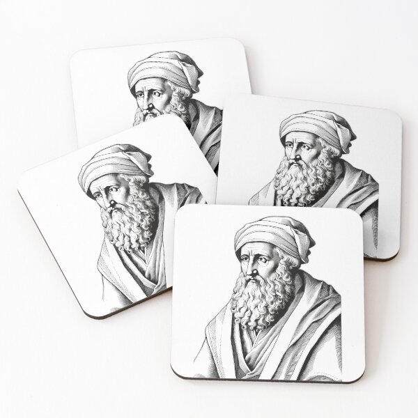 Item preview, Portrait of Pythagoras of Samos  designed and sold by NTGUILTY.