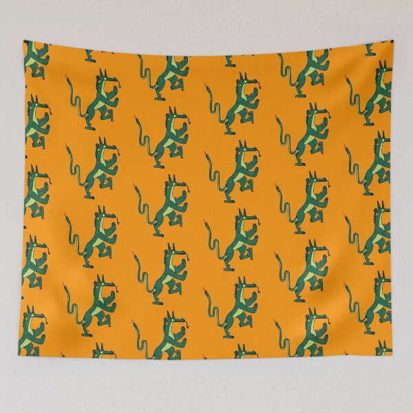 Item preview, Smaugust, Mušḫuššu (Green) designed and sold by inkvisage.