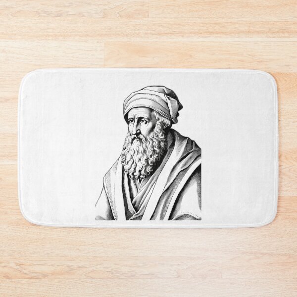 Item preview, Portrait of Pythagoras of Samos  designed and sold by NTGUILTY.