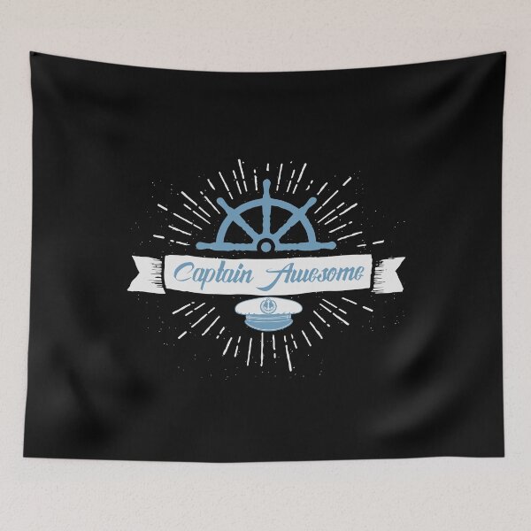 Item preview, Captain Awesome Fishing Boat Fisherman Sailor  designed and sold by BUBLTEES.