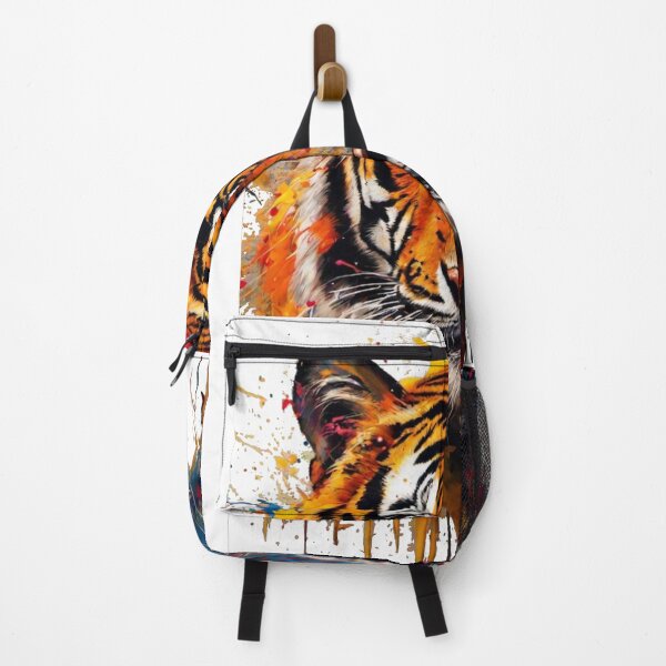 Item preview, The graffiti artist used bold colors and sharp lines to create a menacing tiger. designed and sold by Best-Art-32.