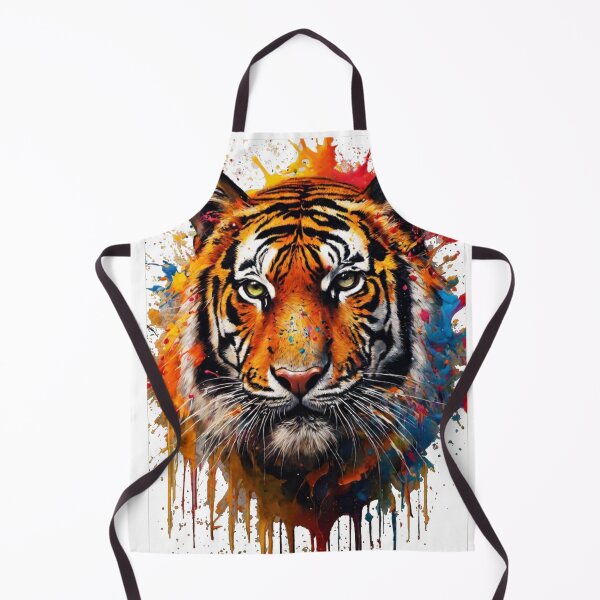 Item preview, El grafitero utilizó colores llamativos y líneas nítidas para crear un tigre amenazador. designed and sold by Best-Art-32.