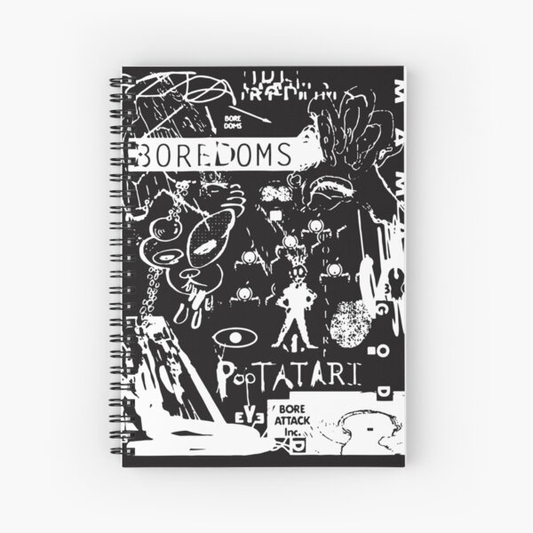 Boredoms Spiral Notebooks for Sale | Redbubble