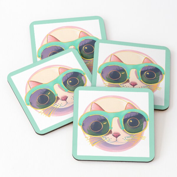 Item preview, Cat in eyewear designed and sold by GasconyPassion.
