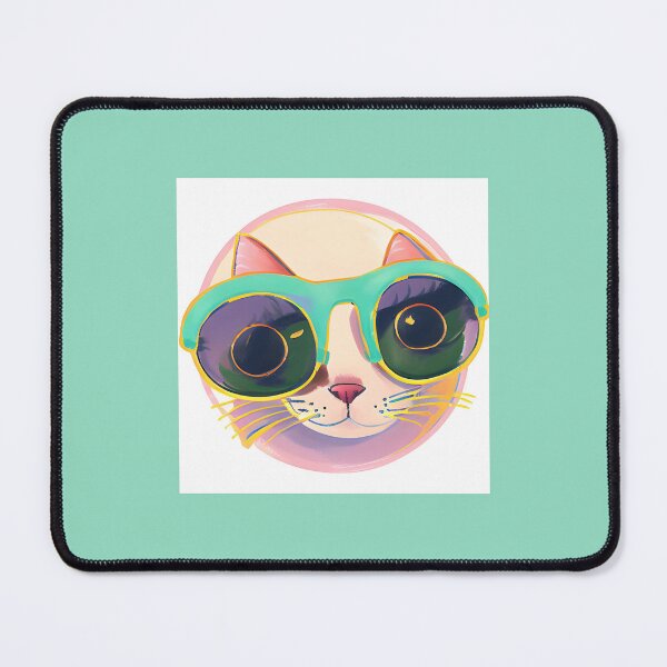 Item preview, Cat in eyewear designed and sold by GasconyPassion.