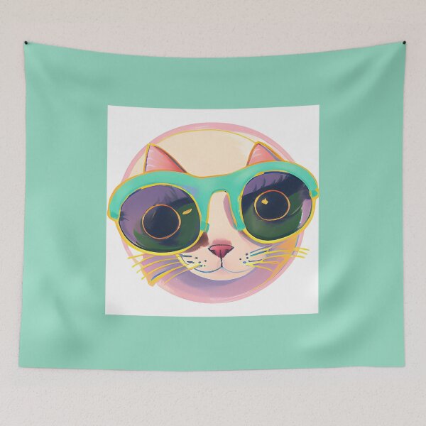 Item preview, Cat in eyewear designed and sold by GasconyPassion.