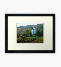 Misty Day in Bear River Framed Print