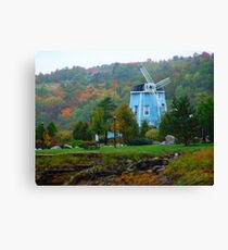 Misty Day in Bear River Canvas Print