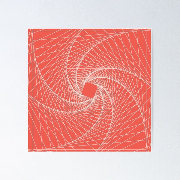 Abstract Illusion 4 Poster