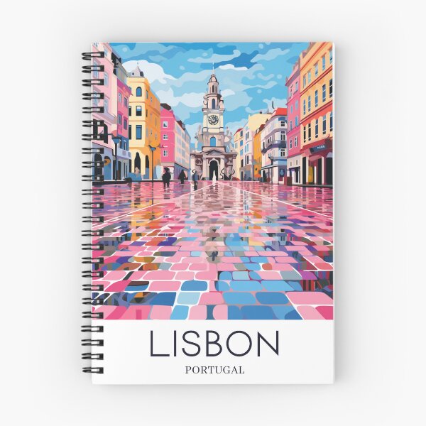 Item preview, A Pop Art Travel Print of Lisbon - Portugal designed and sold by StudioRedKoala.