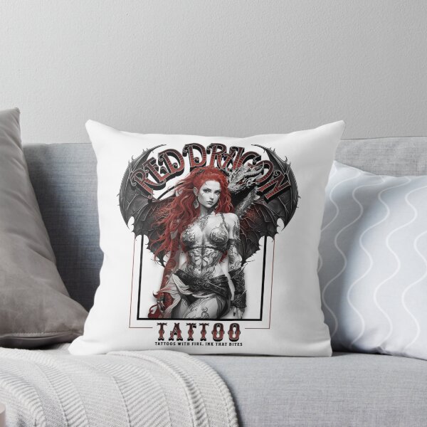 Aperçu de l'œuvre Tatouage Dragon Rouge créée et vendue par Lost-Shell.