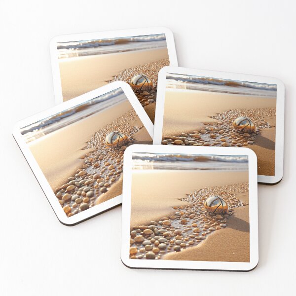 Item preview, Golden ball on the sand designed and sold by abmkf.
