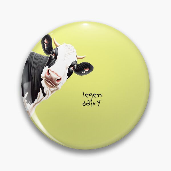 Item preview, Legen Dairy Pun Cartoon Style Legendary Cow  designed and sold by taiche.