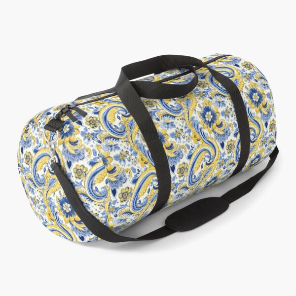 Item preview, Pretty Paisleys: Blue and Yellow designed and sold by Christfield.