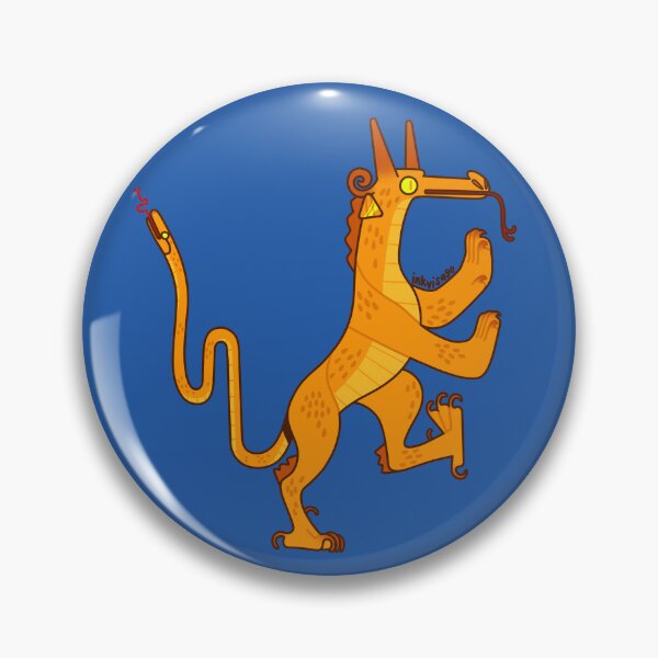 Item preview, Smaugust, Mušḫuššu (Gold) designed and sold by inkvisage.