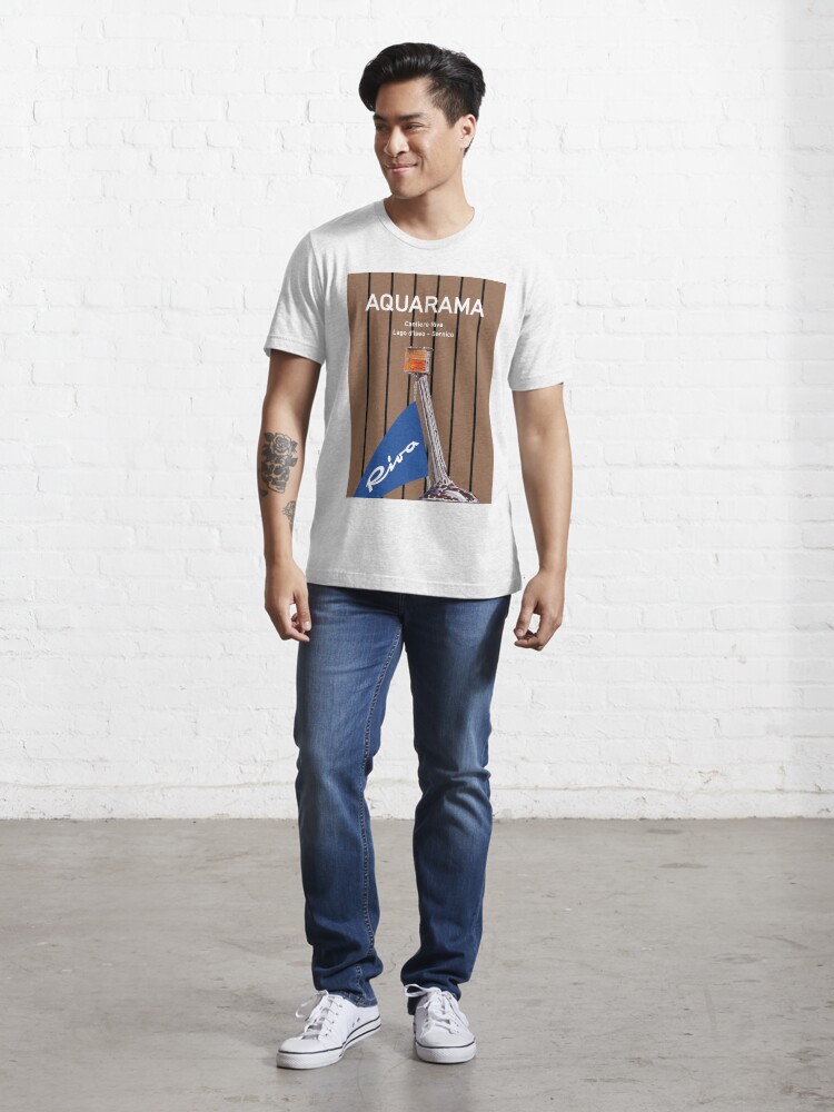 Vintage Riva Boats Men's Tri-Blend Crew Tee