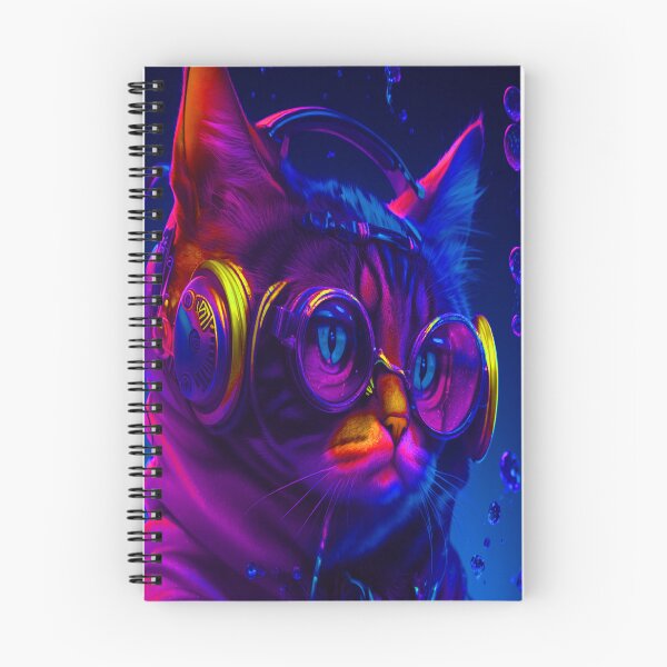 Item preview, Kitty the diver-Cats With Headphones designed and sold by FineStudios.