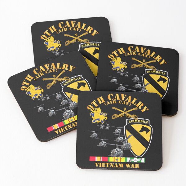 Item preview, Army - 9th Cavalry (Air Cav) - 1st  Cav Division w SVC designed and sold by Military Insignia Products.