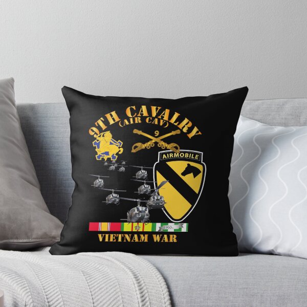 Item preview, Army - 9th Cavalry (Air Cav) - 1st  Cav Division w SVC designed and sold by Military Insignia Products.