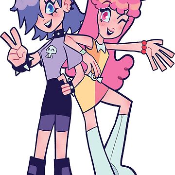 Hi Hi Puffy AmiYumi - hi!hi! puffy amiyumi - AmiYumi Show! Drawstring Art  Board Print for Sale by malongovotic