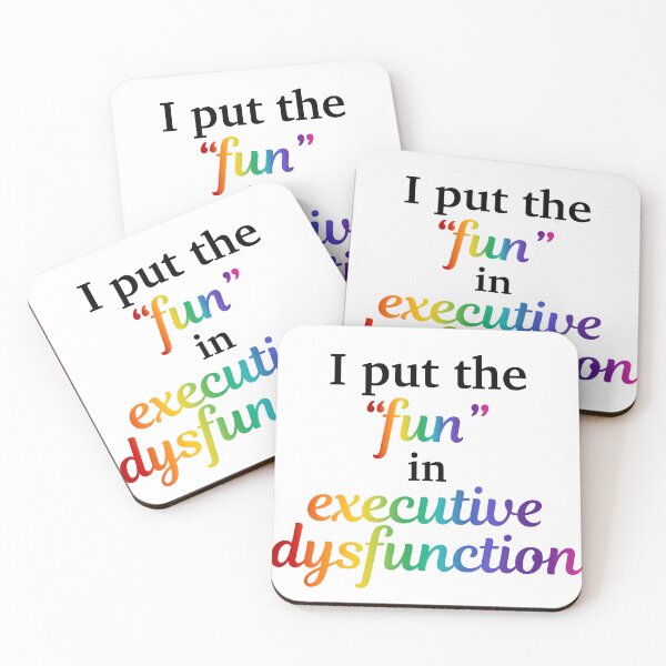 Item preview, Fun in executive dysfunction  designed and sold by ColoredByClaire.