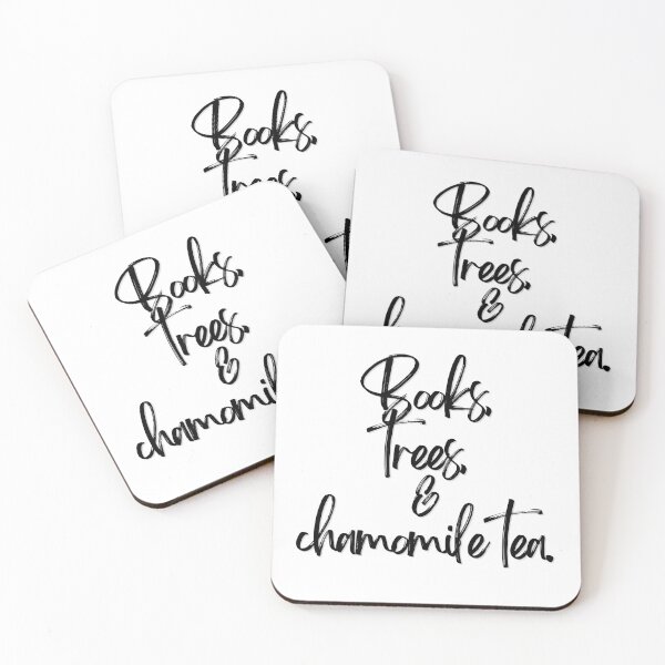 Item preview, Books, Trees, and Chamomile Tea designed and sold by MossHollow.