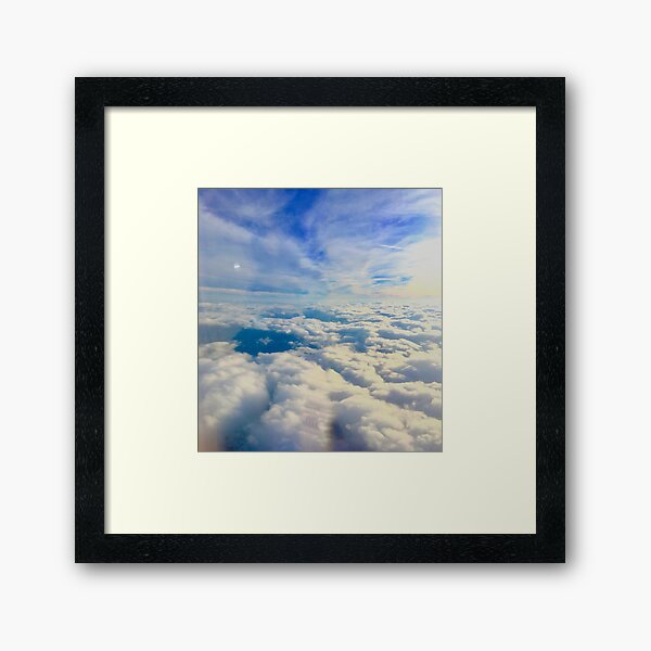Clouded Framed Art Print
