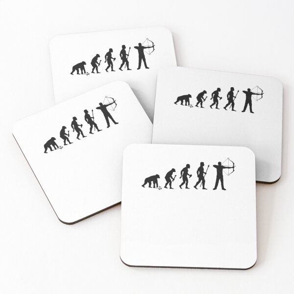 Item preview, 	 Evolution Of Man and Archery  	 designed and sold by zymhgofofln79.