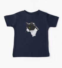 Tuxedo Cat Baby Tee