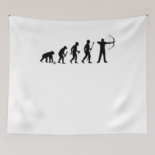 Item preview, 	 Evolution Of Man and Archery  	 designed and sold by zymhgofofln79.