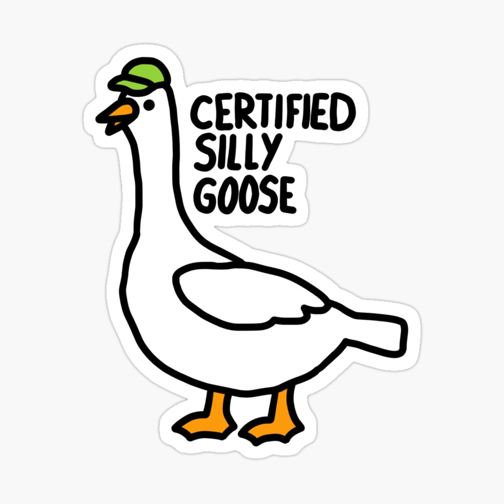 Silly Goose SVG PNG, Silly Goose on the Loose Club, Trendy SVG 