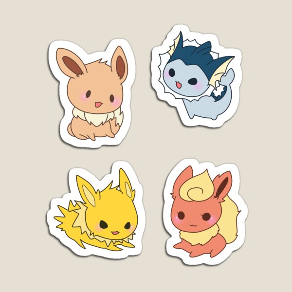 Item preview, Chibi eeveelutions designed and sold by ScarletVault.