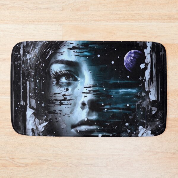 Item preview, Abstract, Female Face, Liminal Space, Scifi Concept Art designed and sold by liminal-concept.