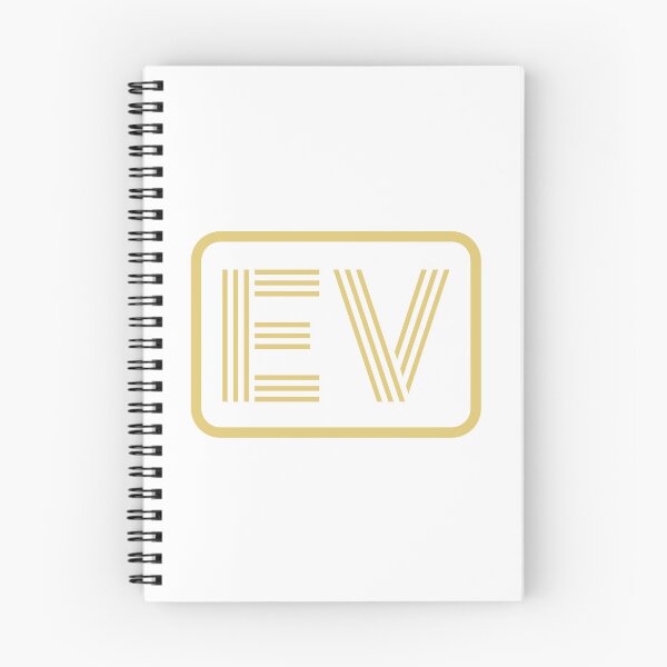 Item preview, Iniciales EV Letras Geométricas Doradas designed and sold by Jeallan Designs.