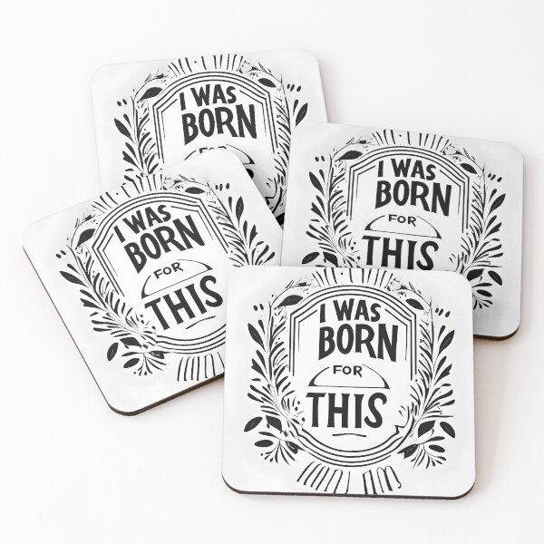 Item preview, I Was Born For This designed and sold by KriticalDesigns.
