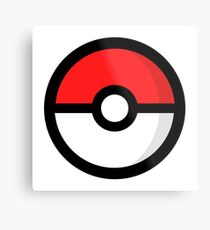 POKEBALL Metal Print