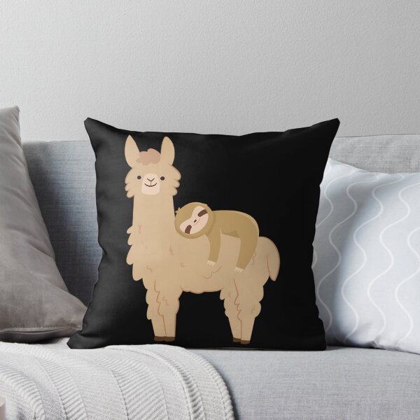 Item preview, Adorable Sloth Relaxing on a Llama  	 Llama Sloth  	 designed and sold by tnukpitzzy61.