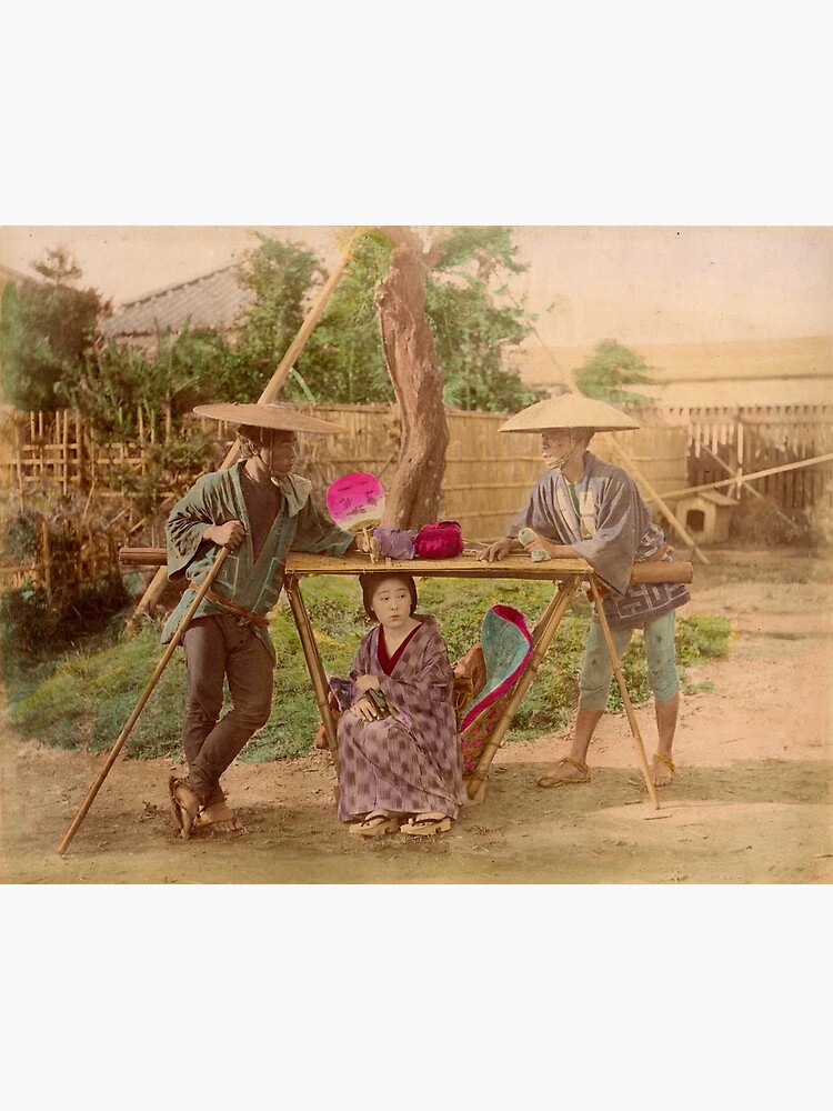 Japanese Kago, travelling chair | Photographic Print