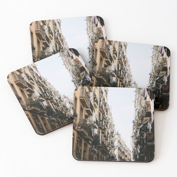Item preview, Barcelona street designed and sold by Nebulae-Art.