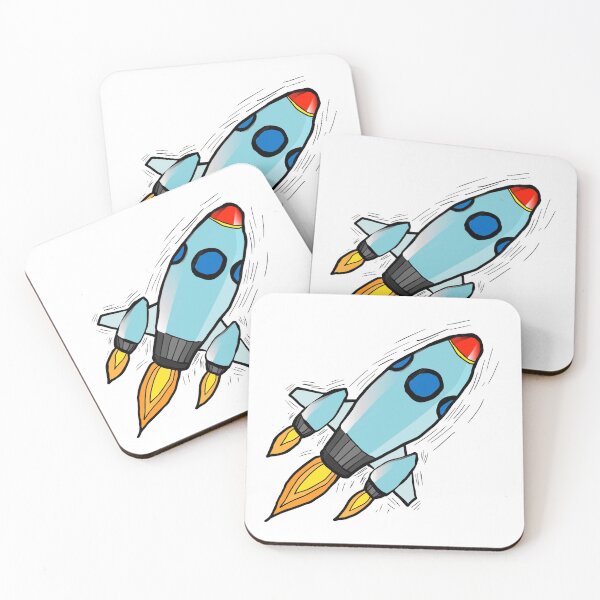 Item preview, Rocket Drawing Design designed and sold by India Designs by Nikhhil Sahore.