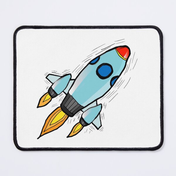 Item preview, Rocket Drawing Design designed and sold by India Designs by Nikhhil Sahore.