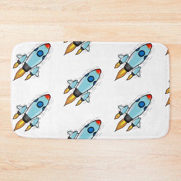 Item preview, Rocket Drawing Design designed and sold by India Designs by Nikhhil Sahore.