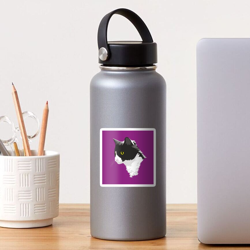 Tuxedo Cat Sticker