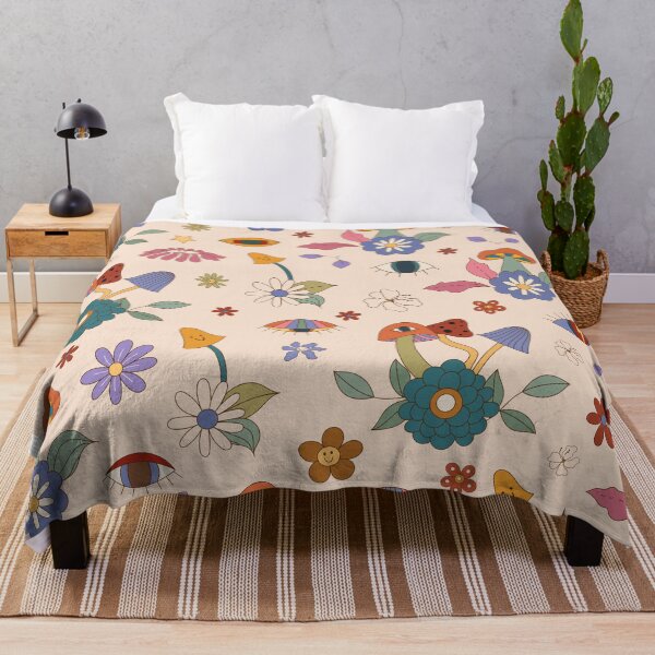 Item preview, Psychedelic Flower Pattern designed and sold by MooZell.