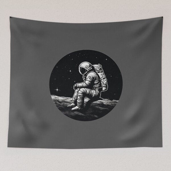 Item preview, astronaut lonely designed and sold by PatternDesignh.