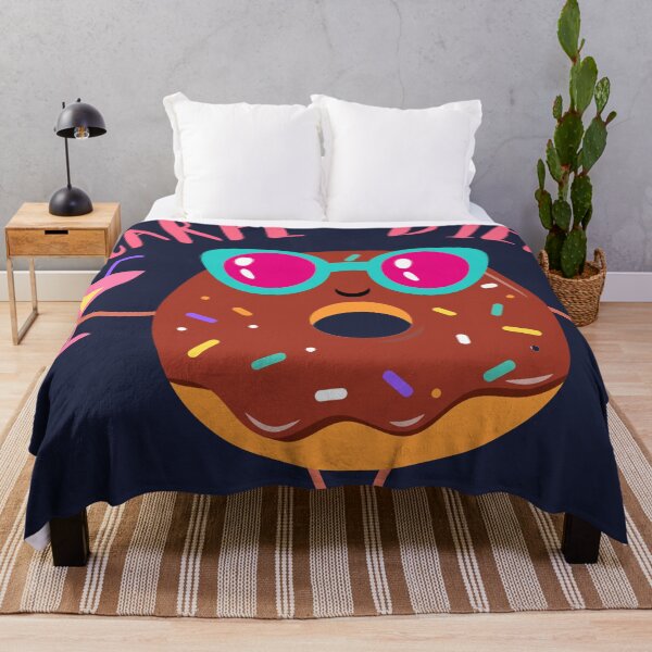 Item preview, Happy donut, lifestyle quote designed and sold by KlaudiDesignArt.