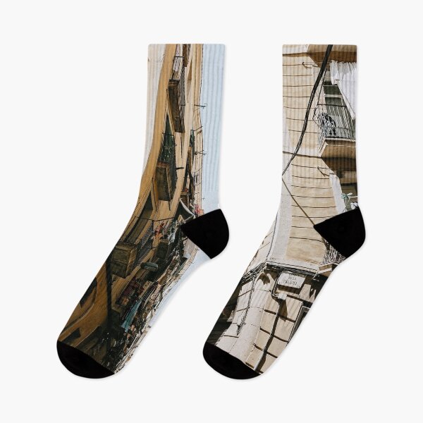 Item preview, Barcelona street designed and sold by Nebulae-Art.