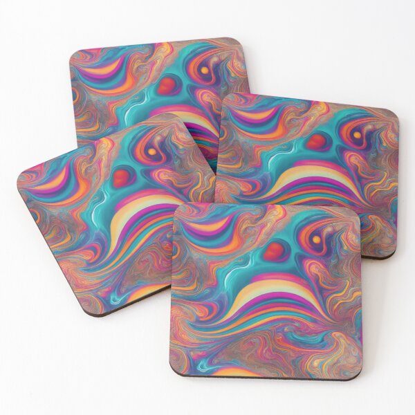 Item preview, Psychedelic pattern, swirling colors designed and sold by CoolPixels.