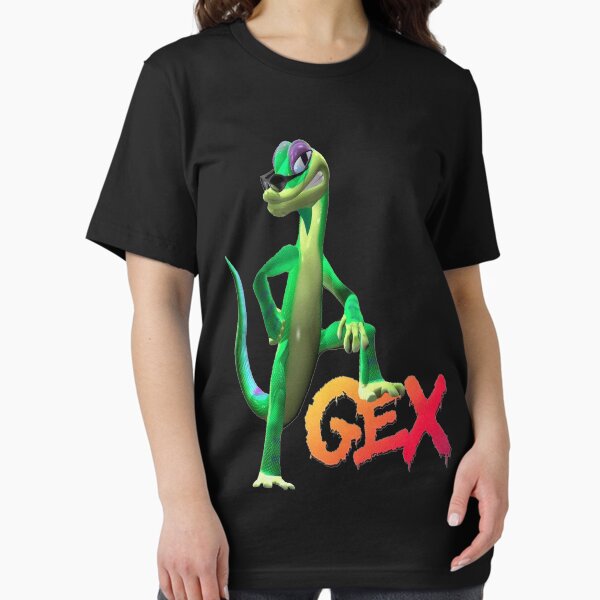 Vista previa del artículo con la obra «Gex - Logotipo», diseñado y vendido por James' Obscure Store of Obscure Wares.