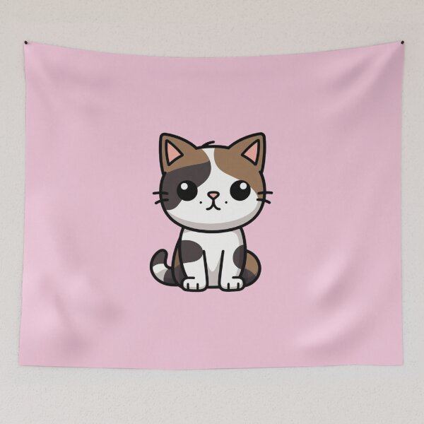 Item preview, Whiskered Charm: Adorable Calico Cat Artistry designed and sold by AlienSkinEyes.